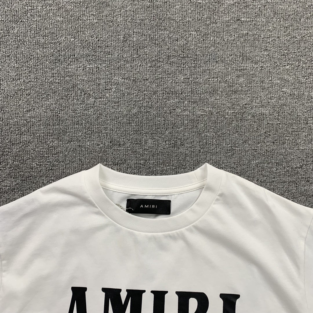 Remera Amiri Crystal Ball Blanca