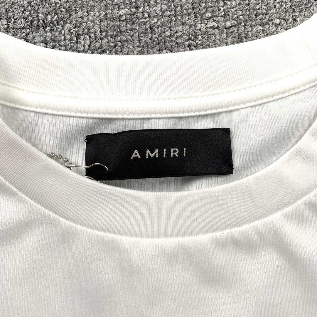 Remera Amiri Crystal Ball Blanca