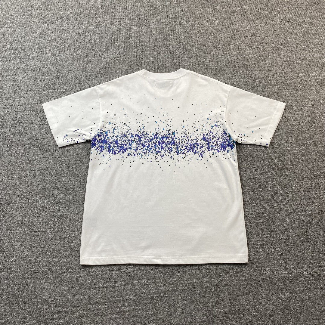 Remera Amiri Crystal Core Logo Blanca