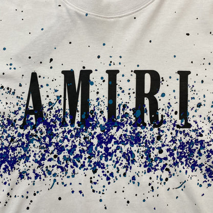 Remera Amiri Crystal Core Logo Blanca