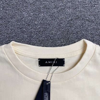 Remera Amiri Crystal Lounge Blanca