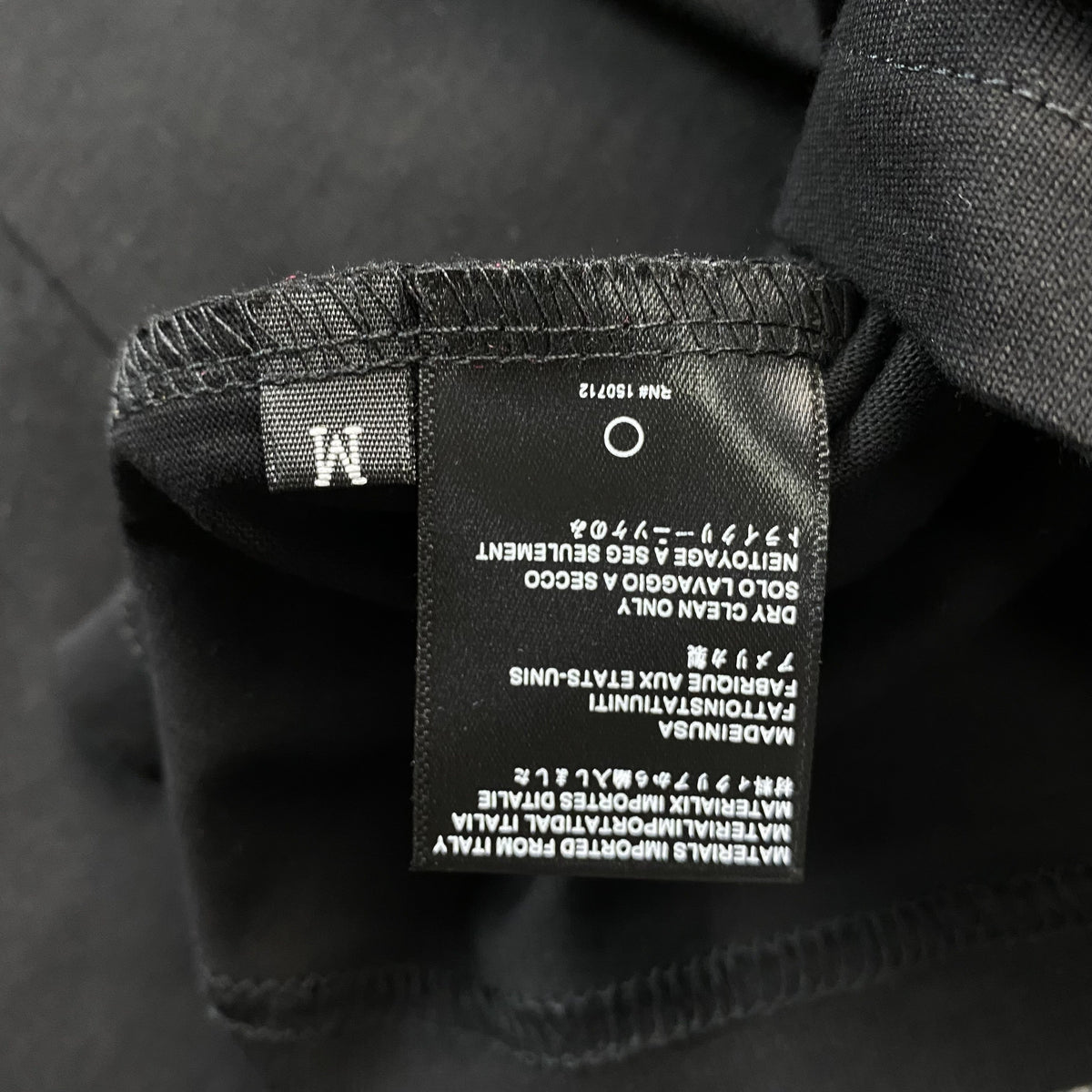 Remera Amiri Dagger Negra