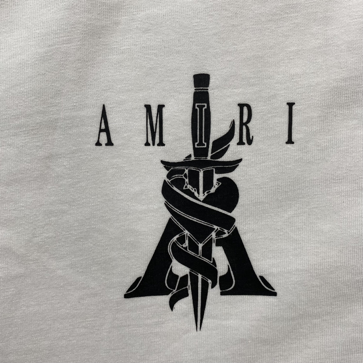 Remera Amiri Dagger Blanca