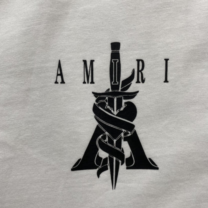 Remera Amiri Dagger Blanca