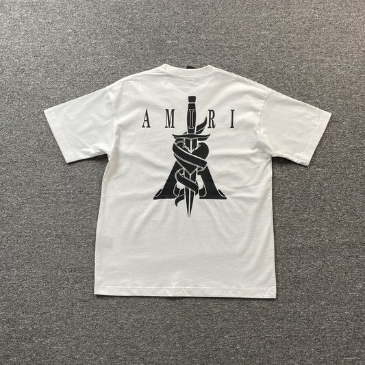 Remera Amiri Dagger Blanca