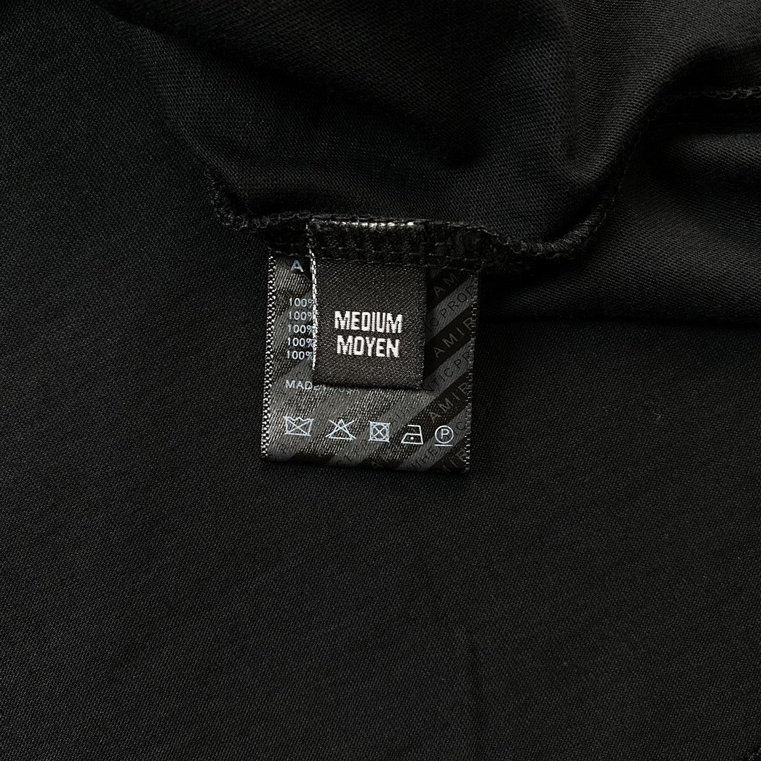 Remera Amiri Dragon Negra