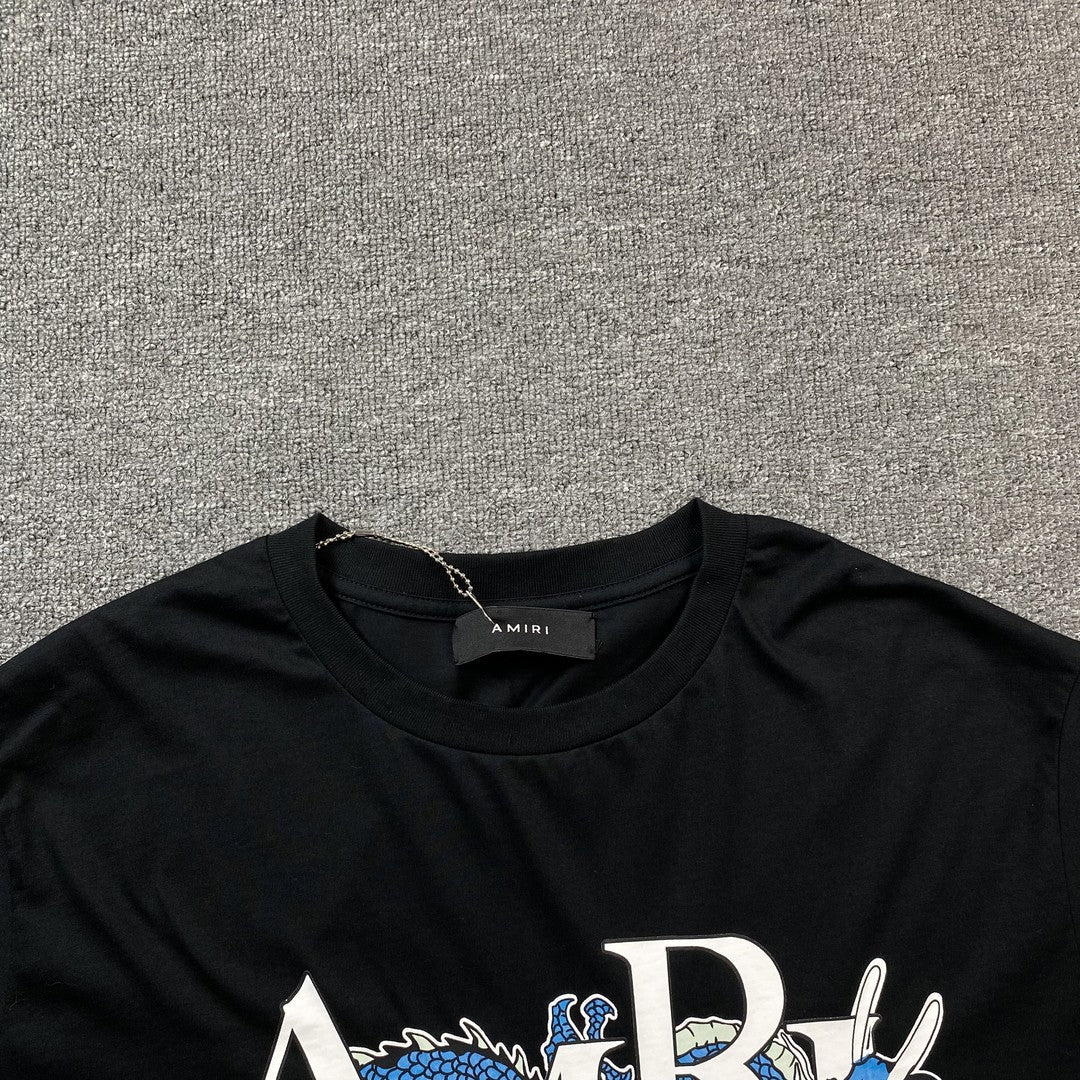 Remera Amiri Dragon Negra