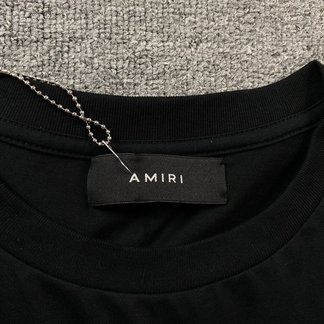 Remera Amiri Dragon Negra