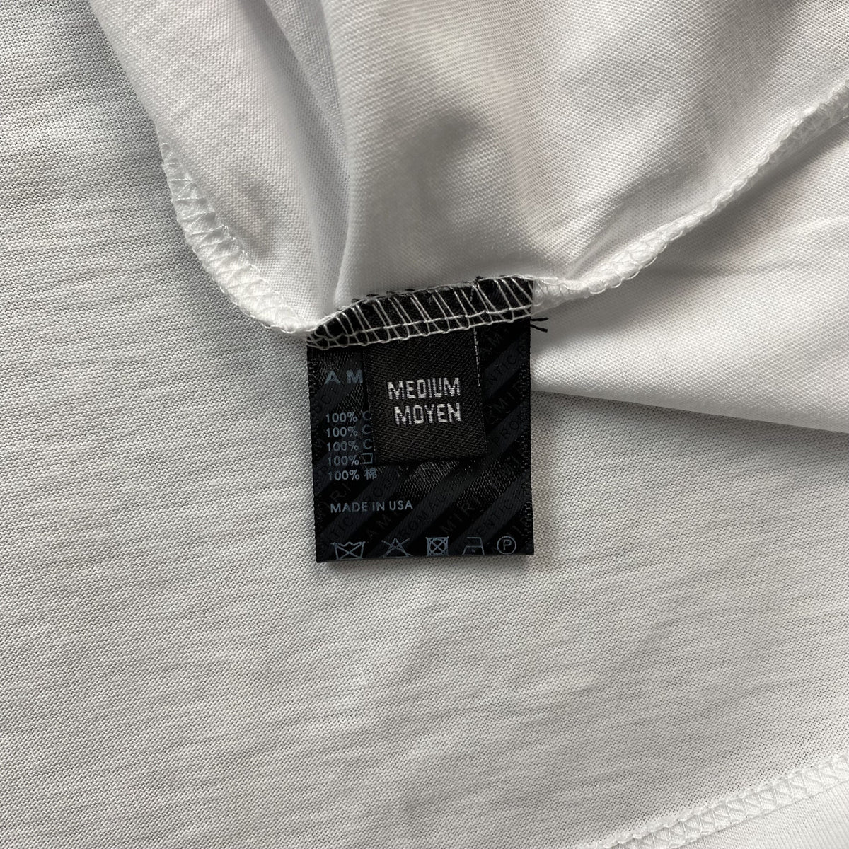 Remera Amiri Dragon Blanca