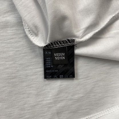 Remera Amiri Dragon Blanca