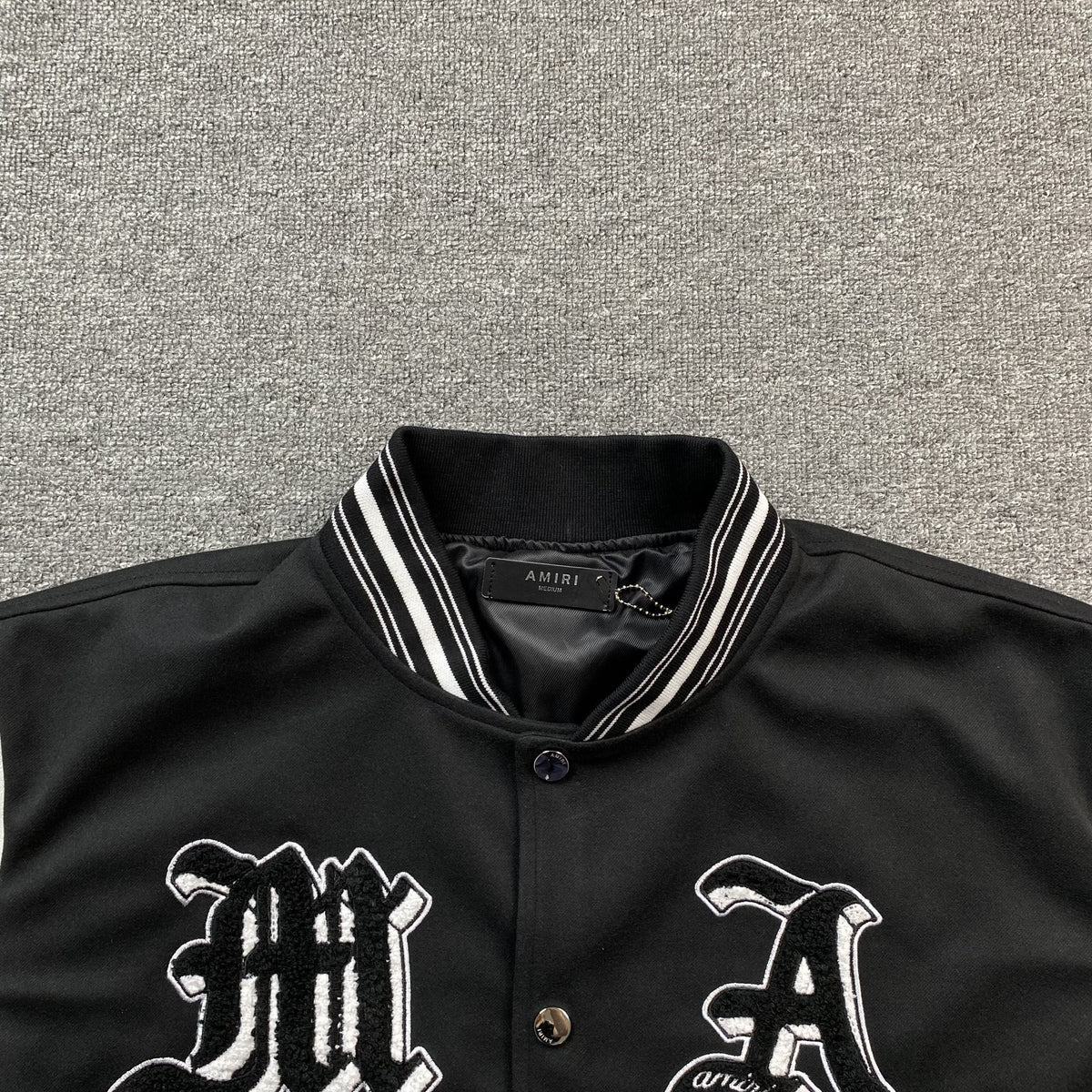 Campera Amiri Dream Team Bomber Negra