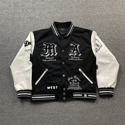 Campera Amiri Dream Team Bomber Negra