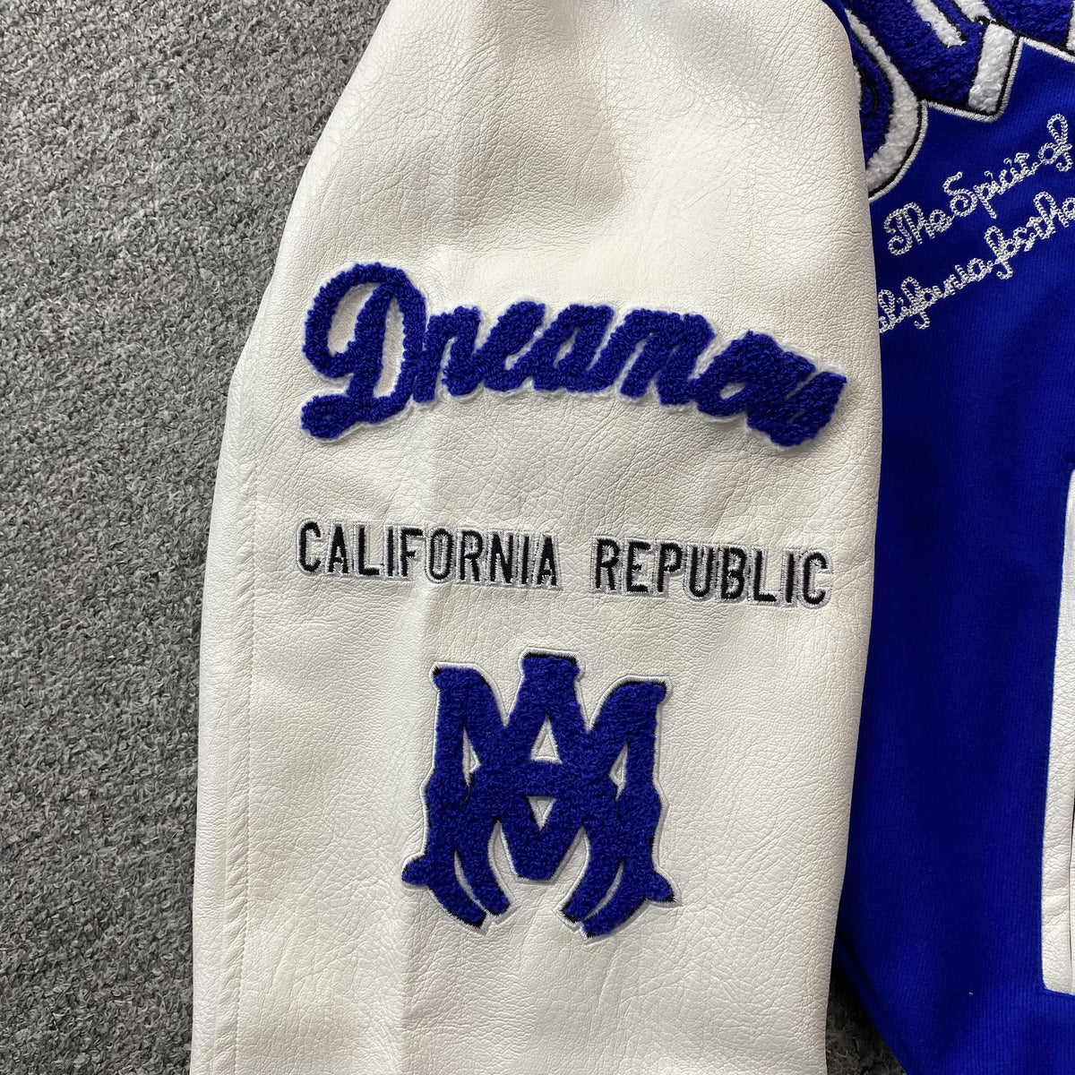 Campera Amiri Dream Team Bomber Azul