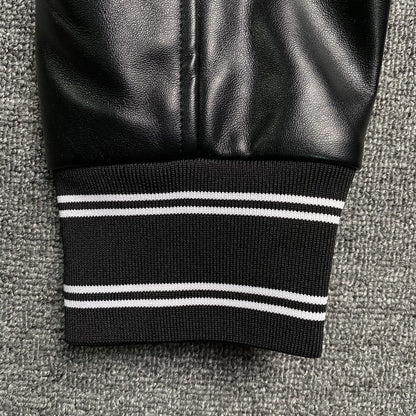 Campera Amiri Eagle Bomber Negra