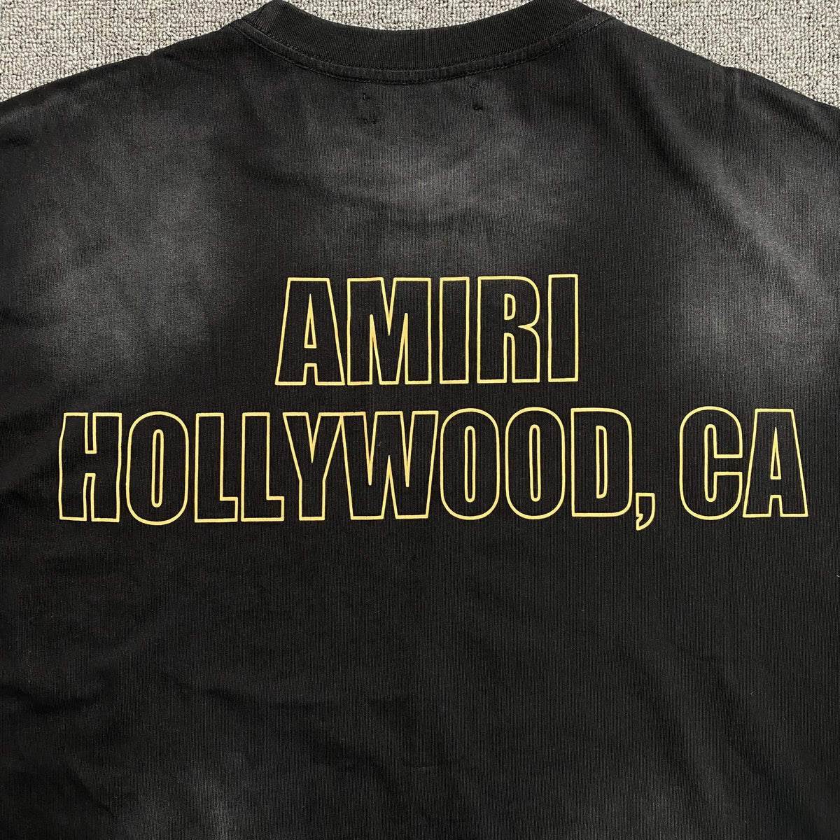 Remera Amiri Eagle Negra