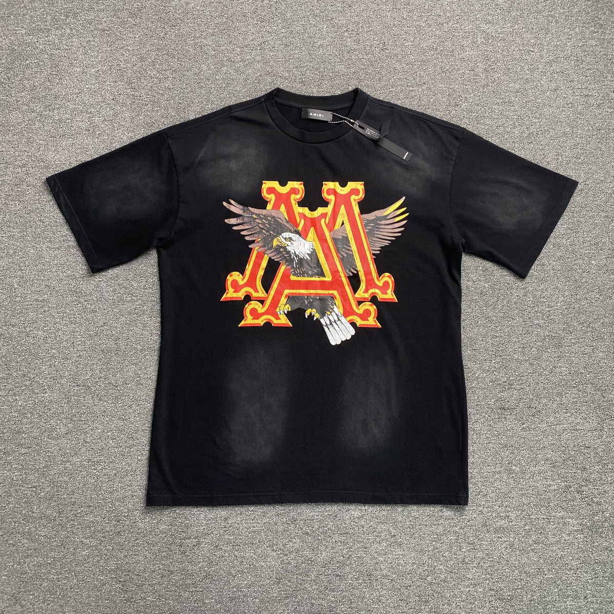 Remera Amiri Eagle Negra