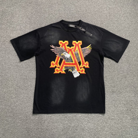 Remera Amiri Eagle Negra