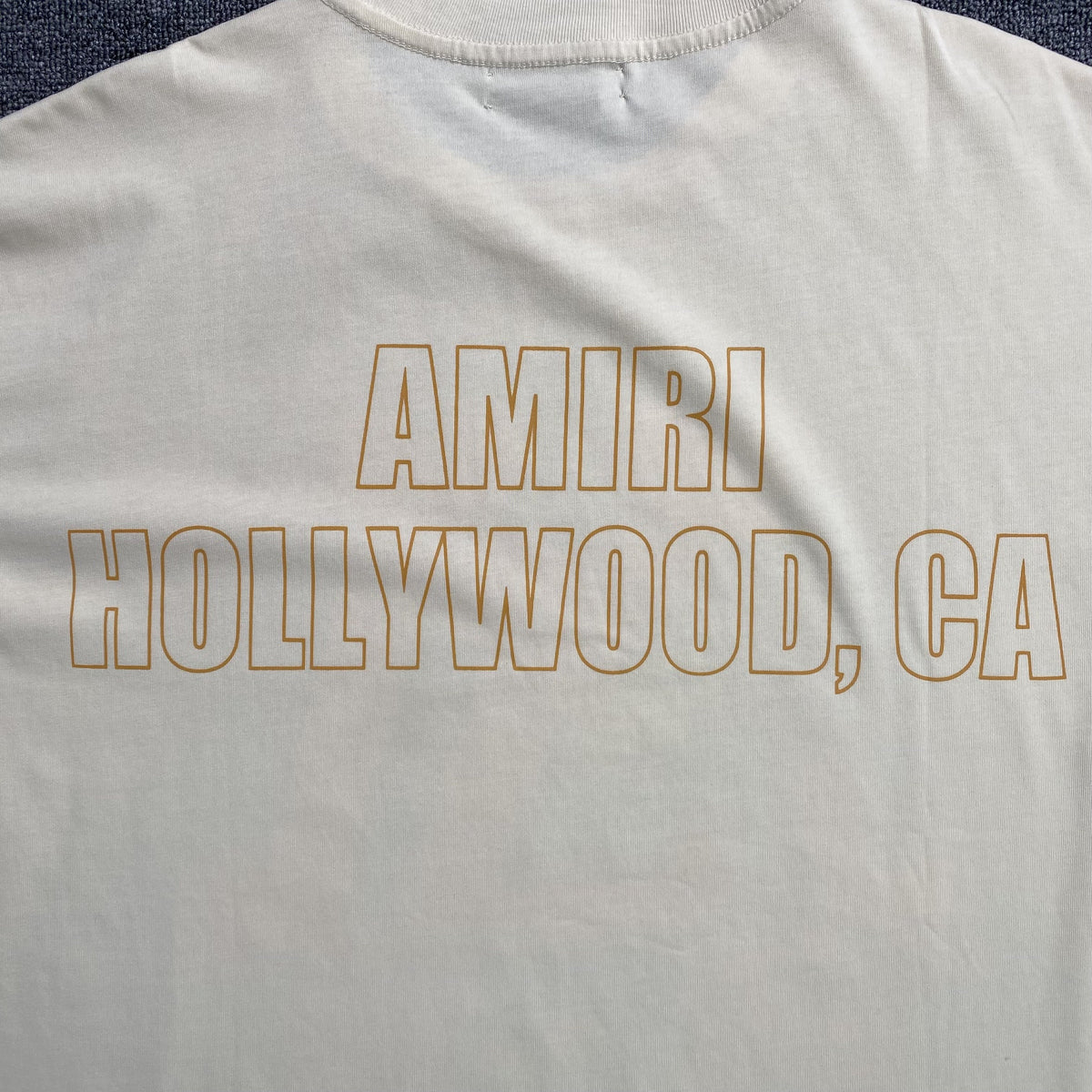 Remera Amiri Eagle Blanca