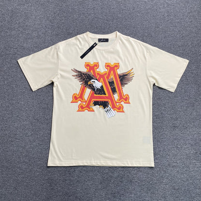 Remera Amiri Eagle Blanca