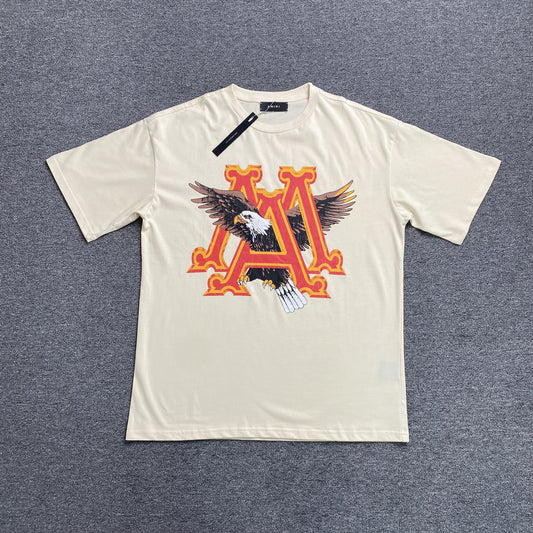Remera Amiri Eagle Blanca