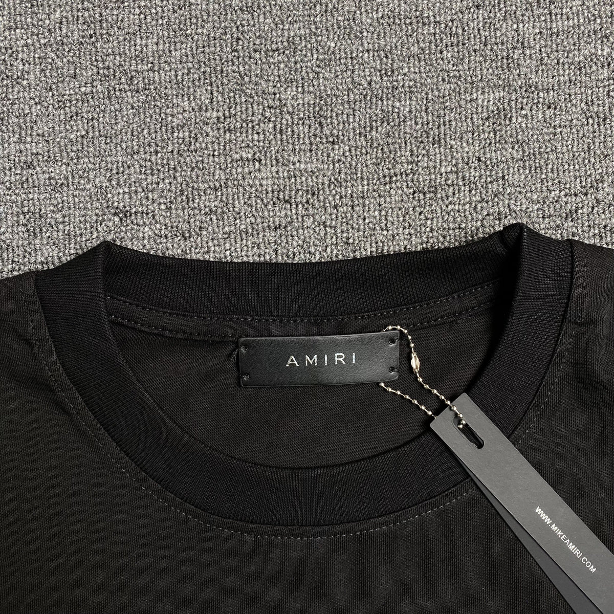 Remera Amiri Filigree Negra