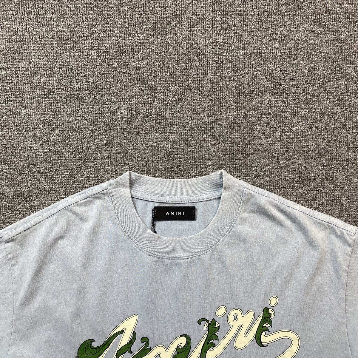 Remera Amiri Filigree Celeste