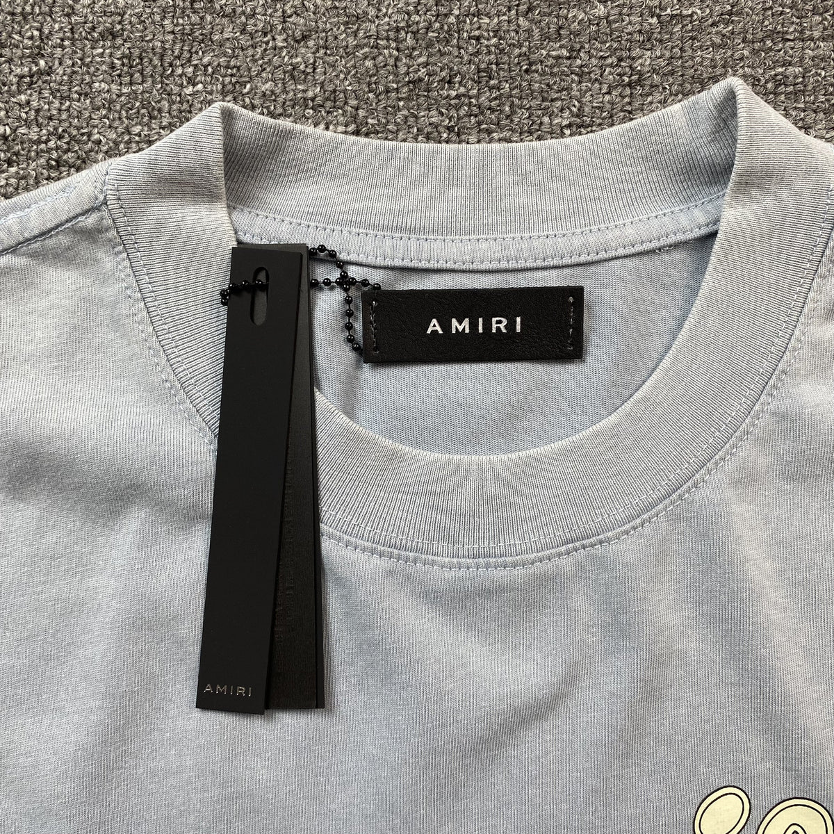 Remera Amiri Filigree Celeste