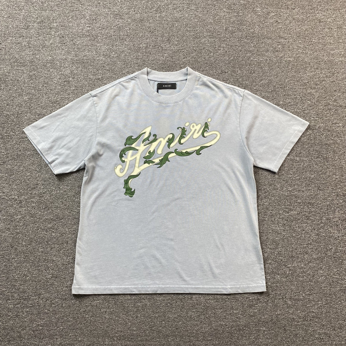 Remera Amiri Filigree Celeste