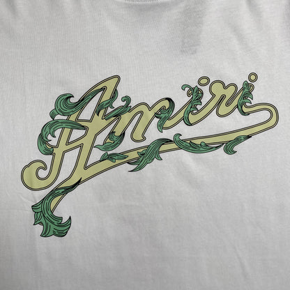 Remera Amiri Filigree Blanca