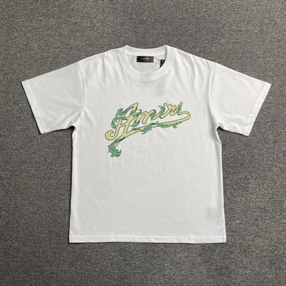 Remera Amiri Filigree Blanca