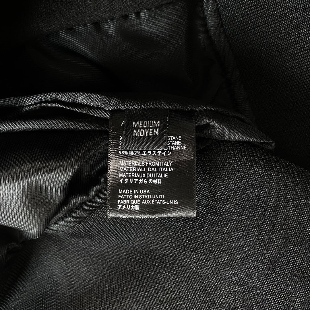 Campera Amiri Hockey Bomber Negra