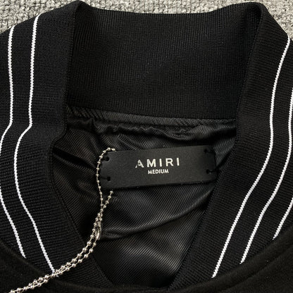 Campera Amiri Hockey Bomber Negra
