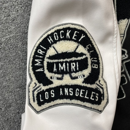 Campera Amiri Hockey Bomber Negra