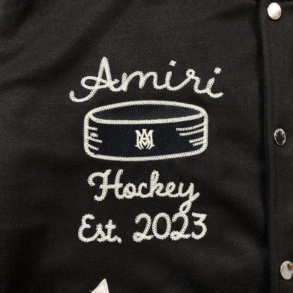 Campera Amiri Hockey Bomber Negra