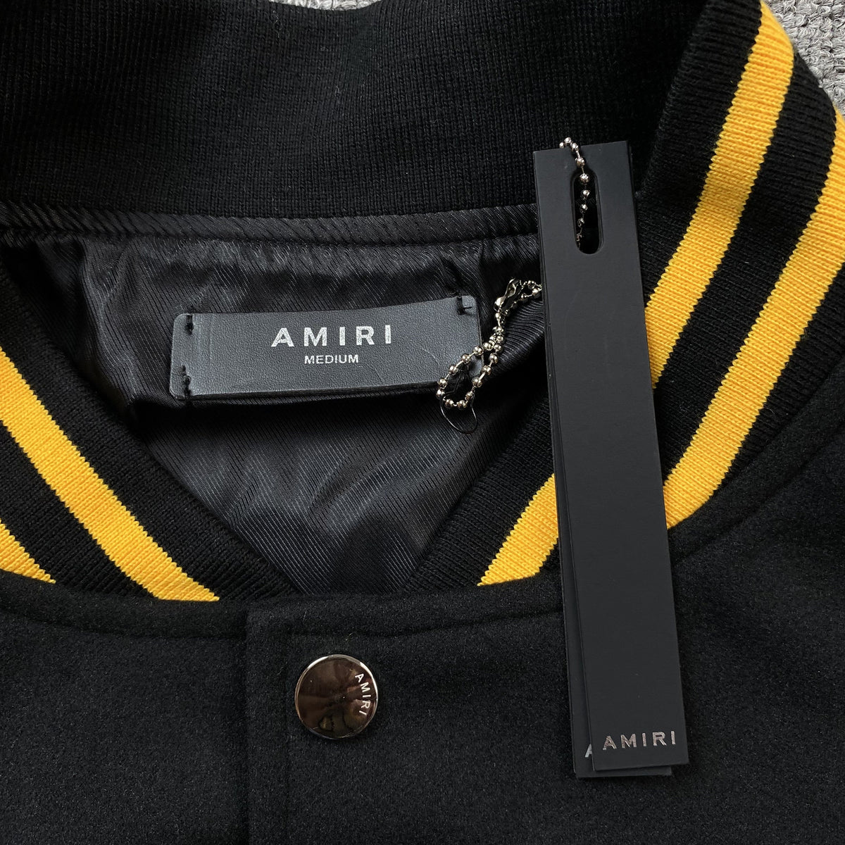 Campera Amiri Lion Negra