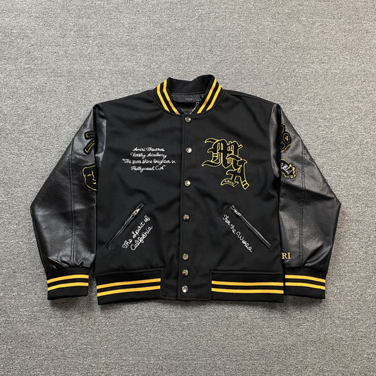 Campera Amiri Lion Negra