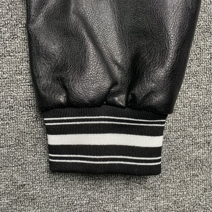 Campera Amiri Logo Patch Tiger Negra