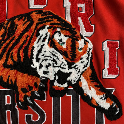 Campera Amiri Logo Patch Tiger Roja