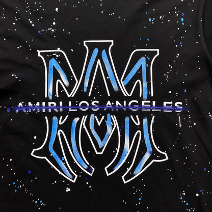 Remera Amiri Los Angeles Negra