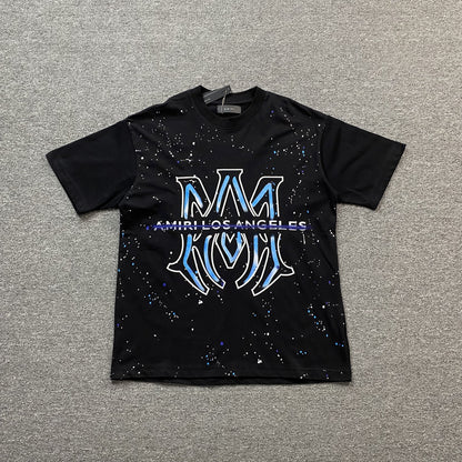 Remera Amiri Los Angeles Negra