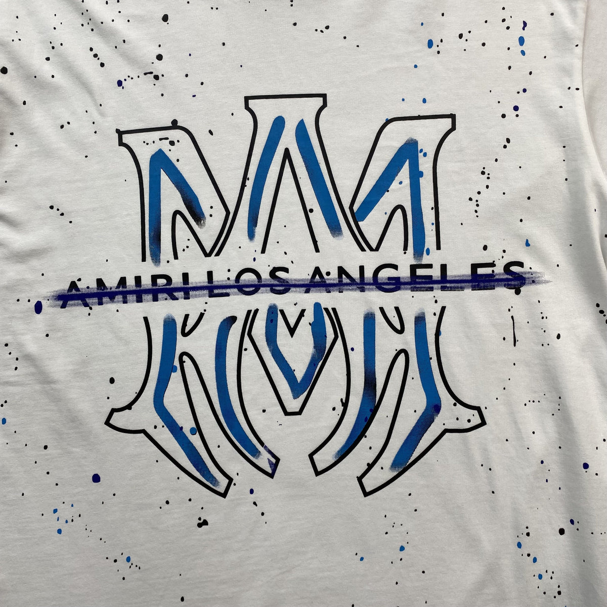 Remera Amiri Los Angeles Blanca