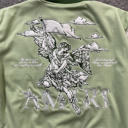 Campera Amiri Ma Angel Bomber Verde