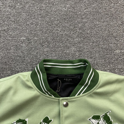 Campera Amiri Ma Angel Bomber Verde