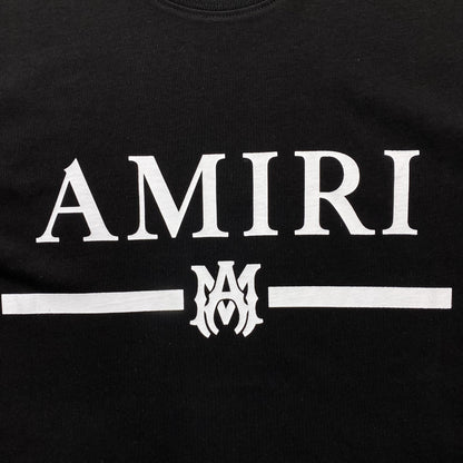 Remera Amiri Ma Bar Logo Negra
