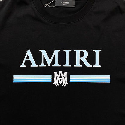 Remera Amiri Ma Bar Logo Negra