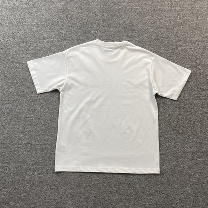 Remera Amiri Ma Bar Logo Blanca