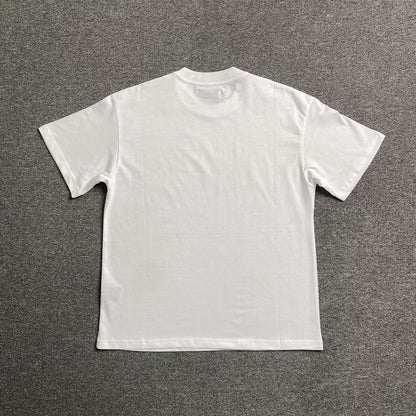 Remera Amiri Ma Bar Logo Blanca