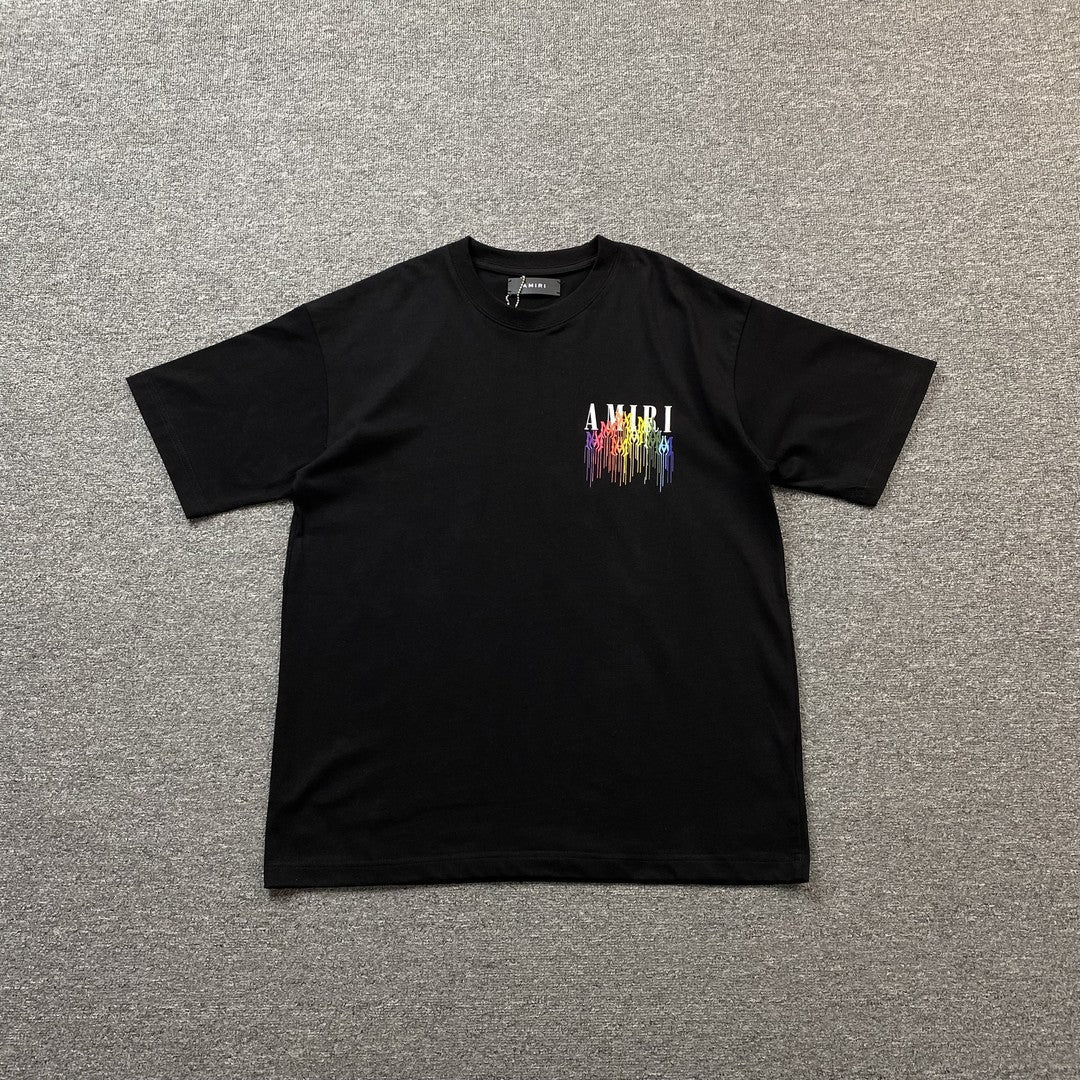 Remera Amiri Ma Drip Collage Negra