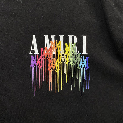 Remera Amiri Ma Drip Collage Negra