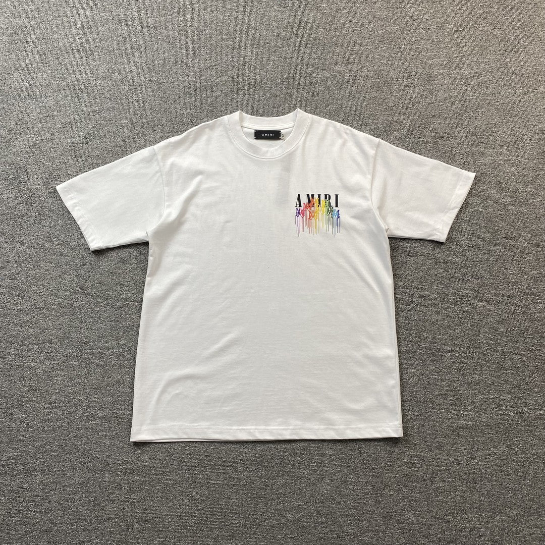 Remera Amiri Ma Drip Collage Blanca